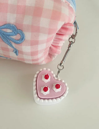 Clicker keyring miniature keycap keyboard key ring key holder