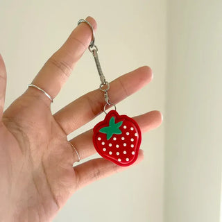 Clicker keyring miniature keycap keyboard key ring key holder