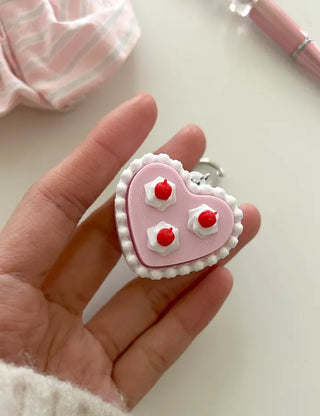 Clicker keyring miniature keycap keyboard key ring key holder