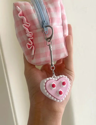 Clicker keyring miniature keycap keyboard key ring key holder
