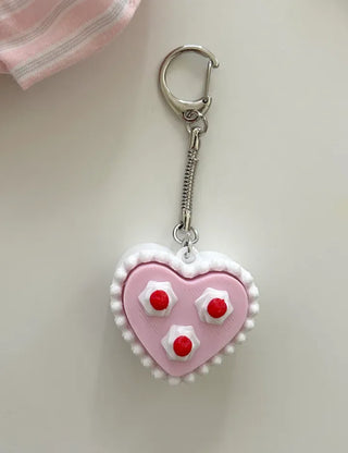 Clicker keyring miniature keycap keyboard key ring key holder