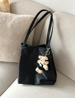 Big Shoulder Bag Nylon Bag Laptop College Student Office Worker