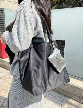 Big Shoulder Bag Nylon Bag Laptop College Student Office Worker