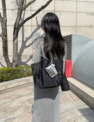 Big Shoulder Bag Nylon Bag Laptop College Student Office Worker