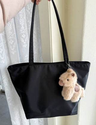 Big Shoulder Bag Nylon Bag Laptop College Student Office Worker