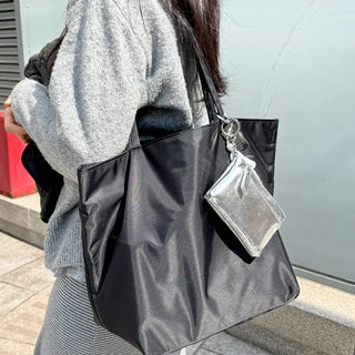 Big Shoulder Bag Nylon Bag Laptop College Student Office Worker