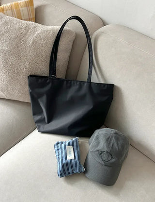 Big Shoulder Bag Nylon Bag Laptop College Student Office Worker