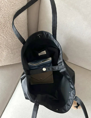 Big Shoulder Bag Nylon Bag Laptop College Student Office Worker