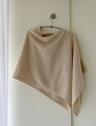 Knit cape shawl wool cardigan layered for wedding guest look