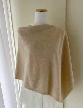 Knit cape shawl wool cardigan layered for wedding guest look