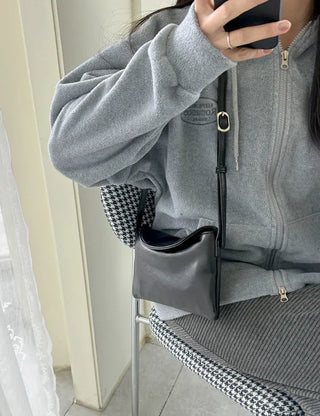 Flap crossbody bag, two-way bag, daily mini bag