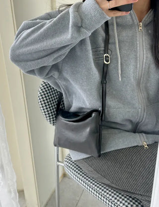 Flap crossbody bag, two-way bag, daily mini bag