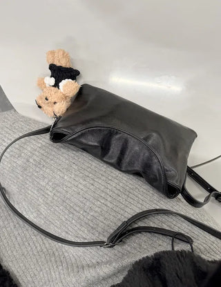 Flap crossbody bag, two-way bag, daily mini bag