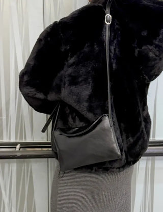 Flap crossbody bag, two-way bag, daily mini bag