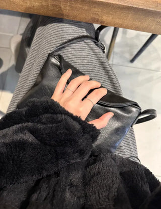 Flap crossbody bag, two-way bag, daily mini bag