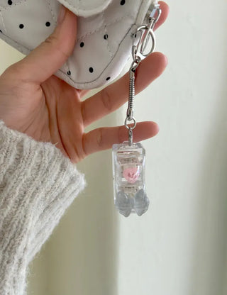 Formica Ribbon Keycap Keyring Slot Key Holder