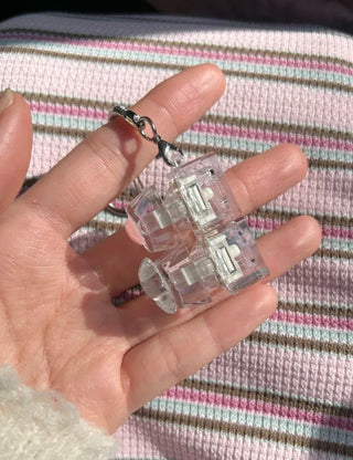 Formica Ribbon Keycap Keyring Slot Key Holder