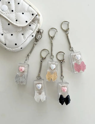 Formica Ribbon Keycap Keyring Slot Key Holder