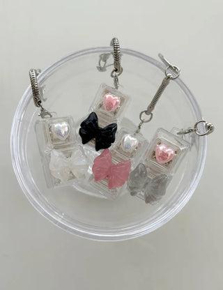 Formica Ribbon Keycap Keyring Slot Key Holder