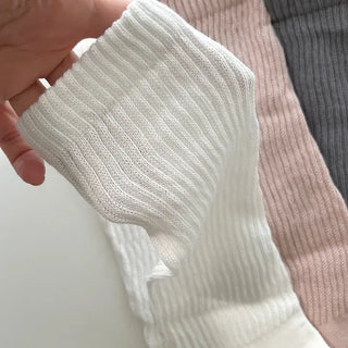 Non-slip knee socks, Pilates and yoga socks, non-slip ribbed
