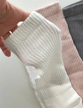 Non-slip knee socks, Pilates and yoga socks, non-slip ribbed