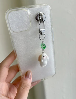 Drop Doll Four-Leaf Clover Keyring Rabbit Keyholder Mini