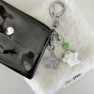 Drop Doll Four-Leaf Clover Keyring Rabbit Keyholder Mini