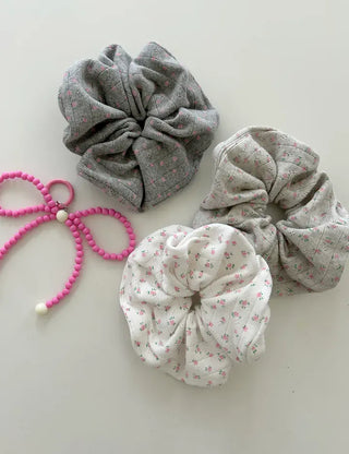 Vivid Ribbon Keyring Bead Bag Keyholder