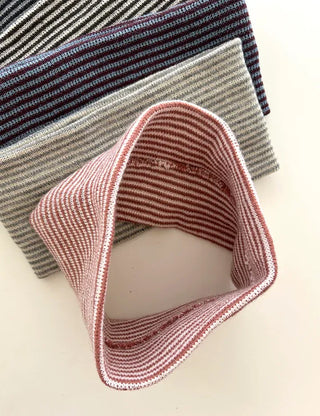 Hairband Striped Flower Knit Bandana Turban Unisex