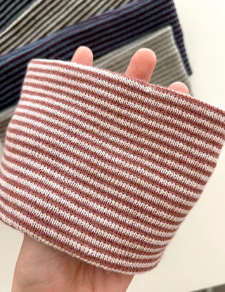 Hairband Striped Flower Knit Bandana Turban Unisex
