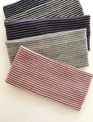 Hairband Striped Flower Knit Bandana Turban Unisex