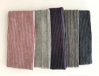 Hairband Striped Flower Knit Bandana Turban Unisex