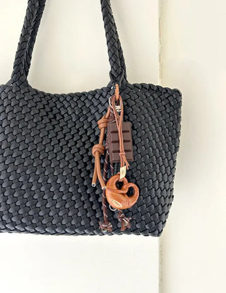 Keyholder Set Pretzel Chocolate Bag Keyring Bag Charm