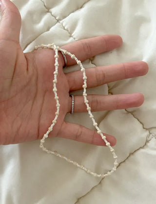 Beaded Wooden Necklace Summer Women's Layered