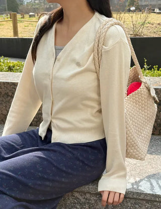 Weaving bag shoulder bag keyring inner bag set Bobusang large bag