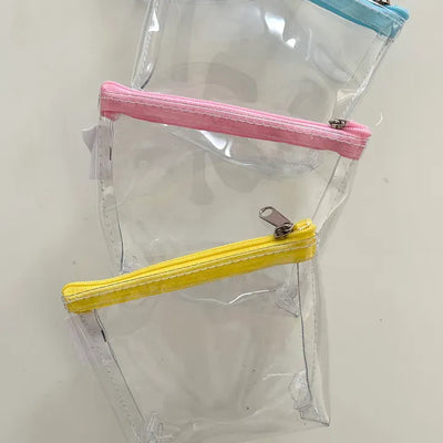 Color PVC Pouch Mini Transparent Coin Purse