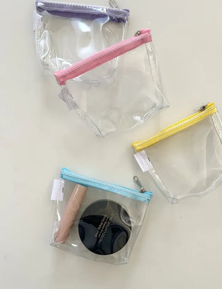Color PVC Pouch Mini Transparent Coin Purse