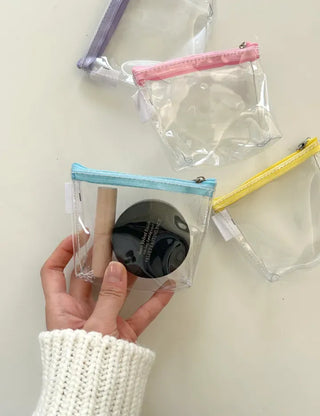 Color PVC Pouch Mini Transparent Coin Purse