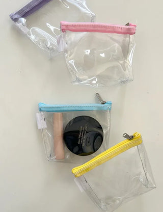 Color PVC Pouch Mini Transparent Coin Purse