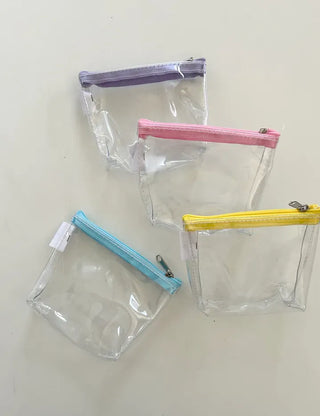 Color PVC Pouch Mini Transparent Coin Purse
