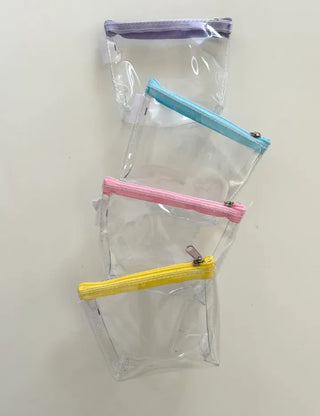 Color PVC Pouch Mini Transparent Coin Purse