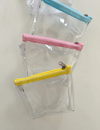 Color PVC Pouch Mini Transparent Coin Purse