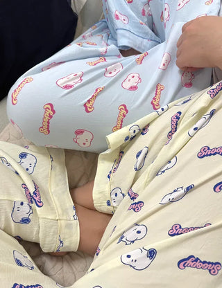 Polly Snoopy Pajama Pants Unisex Homewear Pajamas Couple