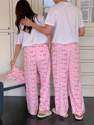Polly Snoopy Pajama Pants Unisex Homewear Pajamas Couple