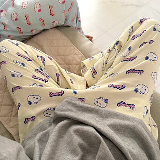 Polly Snoopy Pajama Pants Unisex Homewear Pajamas Couple