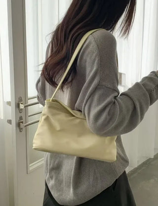 Flap nylon bag tote bag shoulder bag mini
