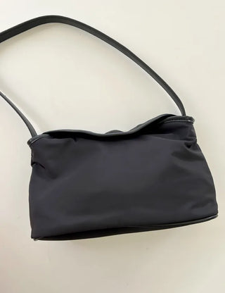 Flap nylon bag tote bag shoulder bag mini