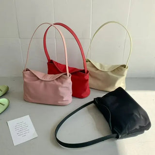 Flap nylon bag tote bag shoulder bag mini