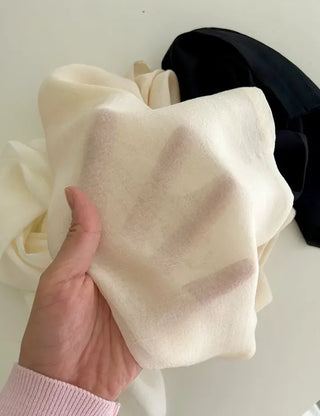 Chiffon muffler spring summer scarf see-through plain