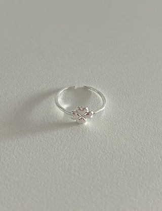 Silver 925 Four-Leaf Clover Sterling Silver Friendship Ring Recommendation